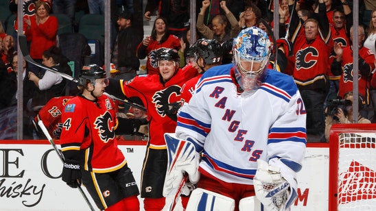 Brodie scores in OT to lift Flames past Rangers