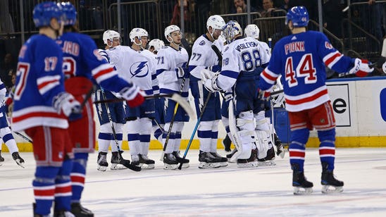 Victor Hedman's OT goal against Rangers powers Lightning to 10th straight win