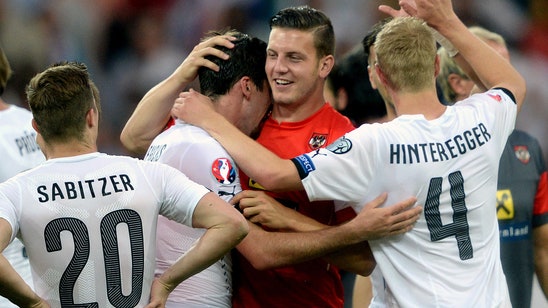 Euro qualifying: Austria edge Russia behind Marc Janko's overhead goal