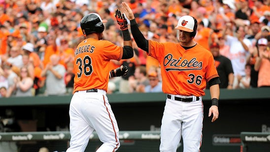 Orioles hit 3 HRs and beat Indians 8-0 for sweep
