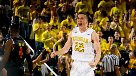 Michigan holds on for 70-67 upset over No. 3 Maryland