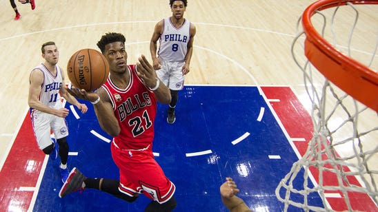 Butler scores career-high 53 points to lead Bulls over 76ers
