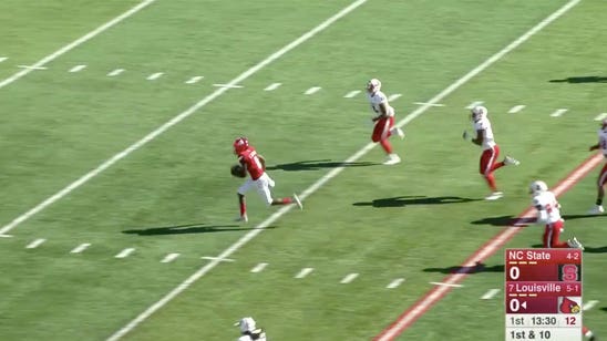 Watch: Lamar Jackson leads Louisville against NC State