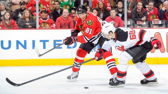 Blackhawks' Hossa 'would love to play' as long as Jagr