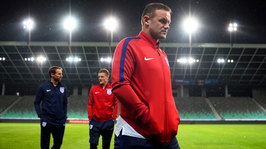 Wayne Rooney dropped from England's starting lineup for Slovenia match