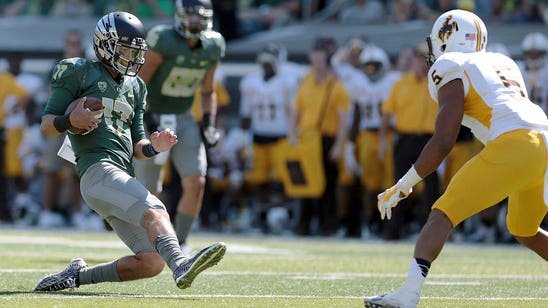 Mark Helfrich not opposed to rotating two quarterbacks