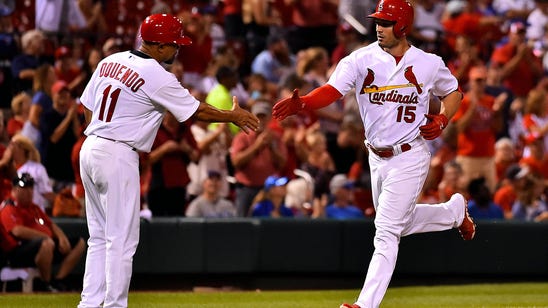 Grichuk can't throw with effort, but Cardinals hope it won't matter