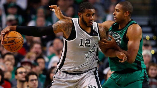 Spurs top Boston 109-103 on Leonard's 25 points, 10 rebounds