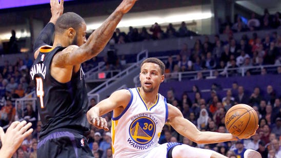 Curry drops 41, Warriors reach 17-0 with win at Phoenix