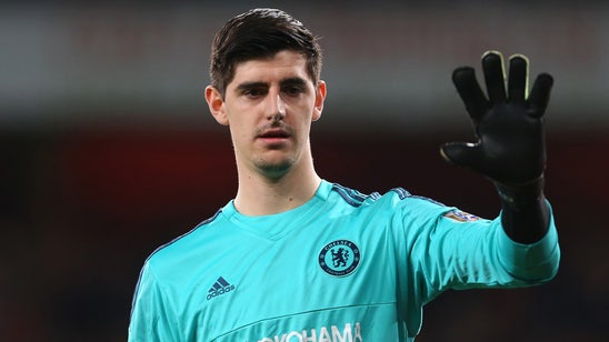Courtois writes off Chelsea's chances of making EPL top four