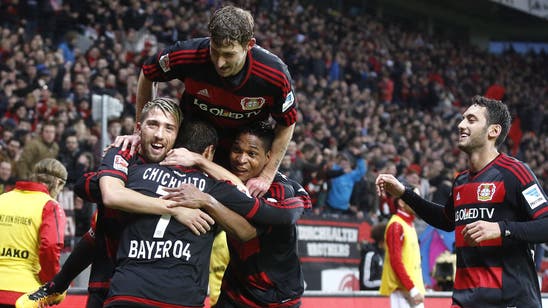 Leverkusen jump to third after comfy win over Frankfurt