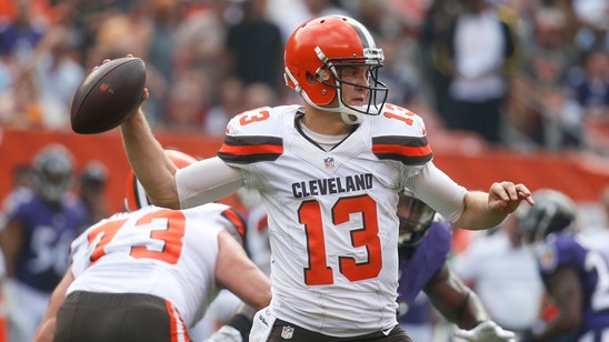Report: Browns QB Josh McCown out with shoulder injury, Cody Kessler to start
