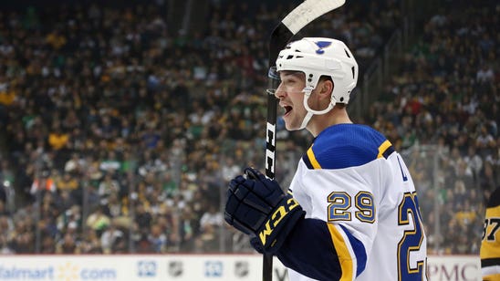 Dunn scores twice as Blues dominate Penguins 5-1