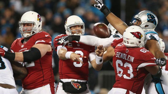 Big change in offensive line in front of Cardinals' Palmer