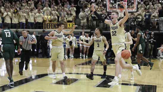 Purdue pulls of major upset with 73-63 win over No. 6 Michigan State