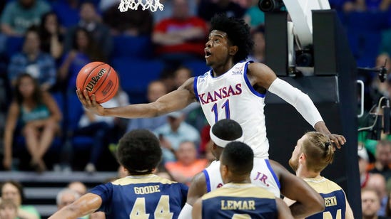 Reinstated Jackson leads Jayhawks to 100-62 win over UC Davis