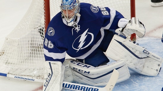 Tampa Bay Lightning Goalie Andrei Vasilevskiy's New Mask Unveiled