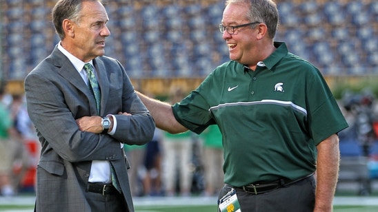 No, Mark Dantonio isn't going to leave Michigan State for LSU