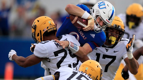 Jayhawks fall 29-24 to Mountaineers in Big 12 opener