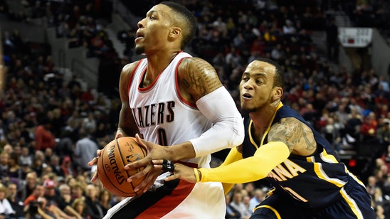 Lillard guides Blazers to 123-111 win over the Pacers