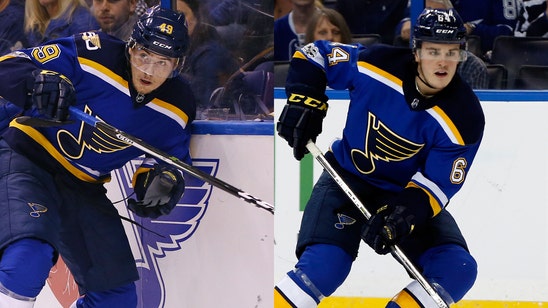 Blues assign Barbashev, Blais to AHL