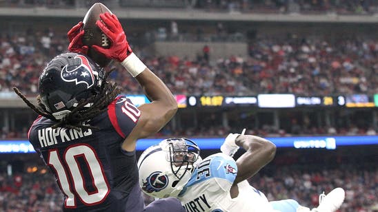 WATCH: Hopkins hauls in leaping TD catch