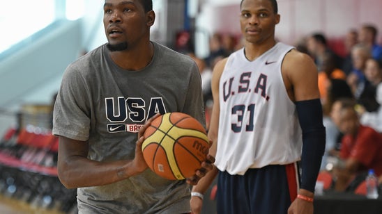 Kevin Durant on his future: Just trying to 'not get cussed out by Russell Westbrook'