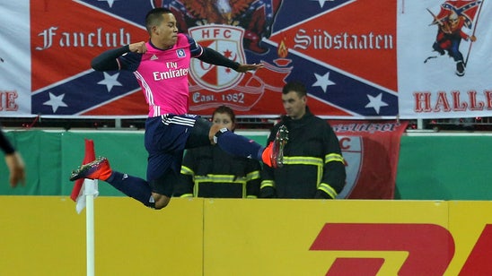 Watch: Bobby Wood breaks goal drought for Hamburg with two in German Cup