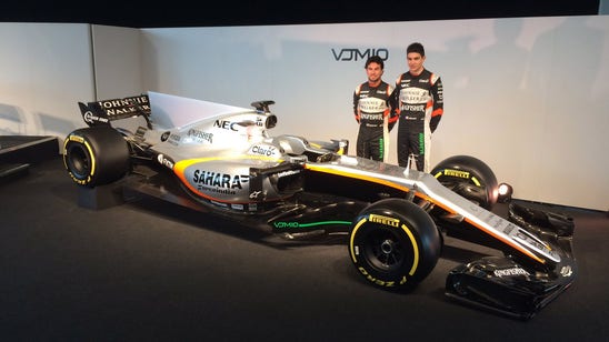 Force India shows new VJ10 at Silverstone
