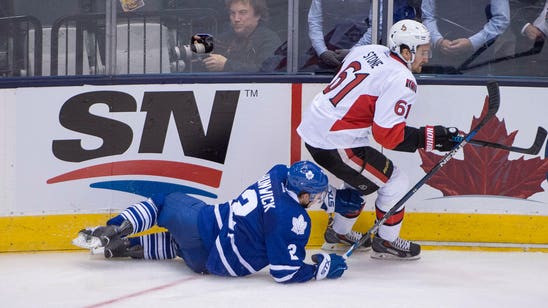 Senators' Stone suspended two games for illegal hit