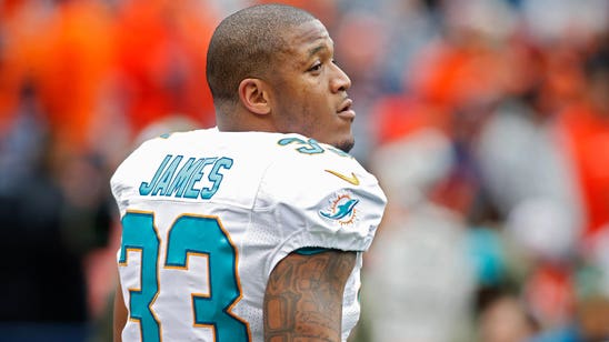 Dolphins release LaMike James after fumbling return