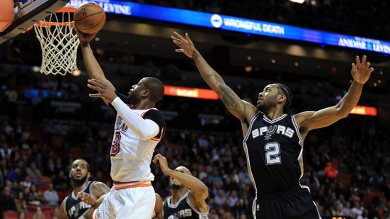 Heat can't knock off Spurs, finish off first half with home loss