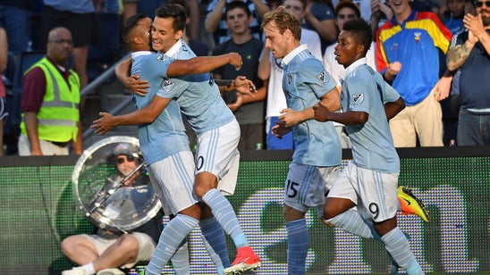 Salloi scores first MLS goal as Sporting KC plays to 1-1 draw with Timbers