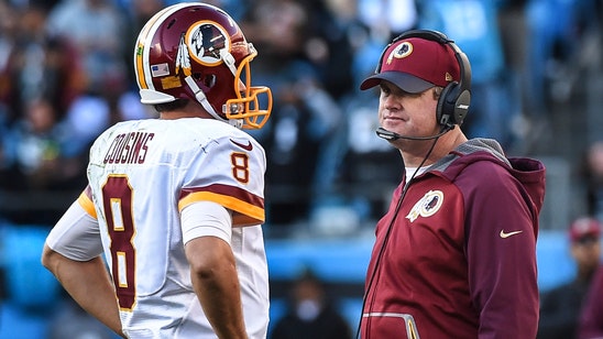 Jay Gruden says Kirk Cousins 'hasn't played up to' the team's high expectations