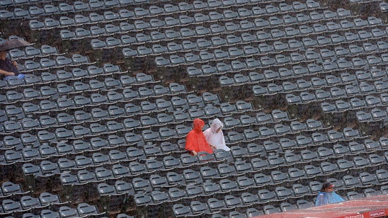 Southern California rarity: Angels game rained out for first time in 20 years