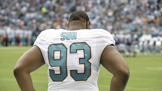Dolphins' Tannenbaum on Suh: 'He hasn't played as well as we hoped'