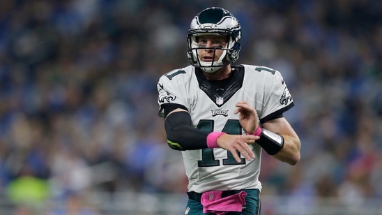 Carson Wentz finally had a rookie moment, and the Eagles lost to Detroit