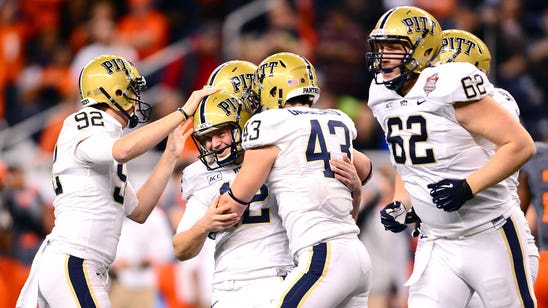 Watch: No. 25 Pitt tops Syracuse on last-second field goal