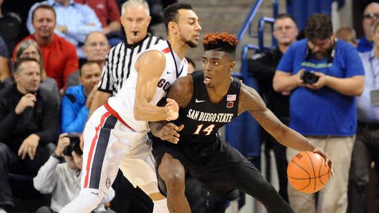 Mathews leads No. 14 Gonzaga over San Diego State, 69-48