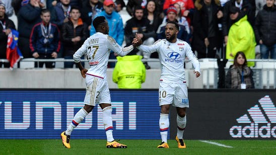 Lyon romps to comfy win against Caen in Ligue 1