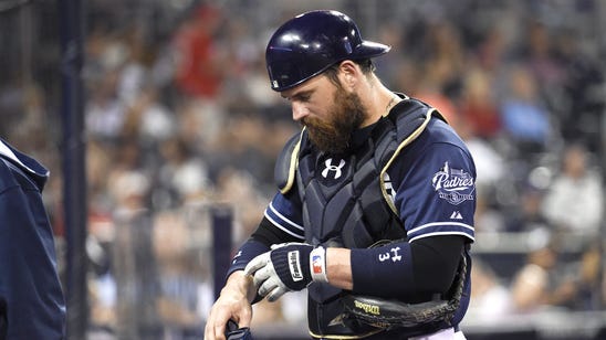Padres catcher Norris not expected to miss time after taking pitch on wrist