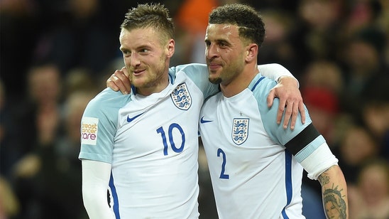 Jamie Vardy scored another pretty goal for England