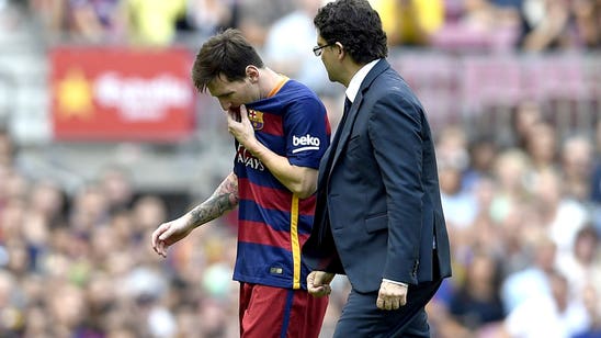 Lionel Messi thanks well-wishers for support after knee injury