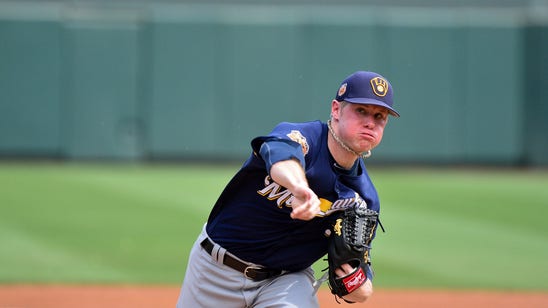 Anderson records five shutout innings in Brewers' win