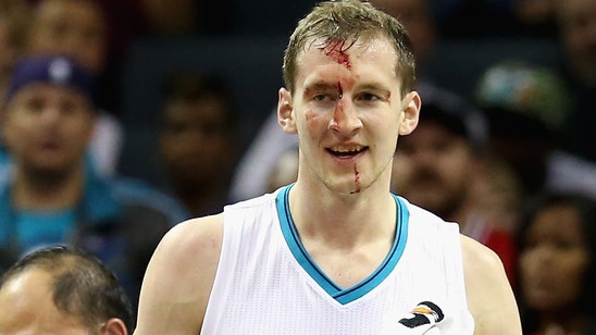 WATCH: Joakim Noah elbow bloodies Cody Zeller's face, courtside fan disgusted