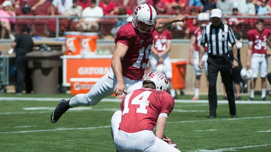 Who will be Stanford's punter in 2015?
