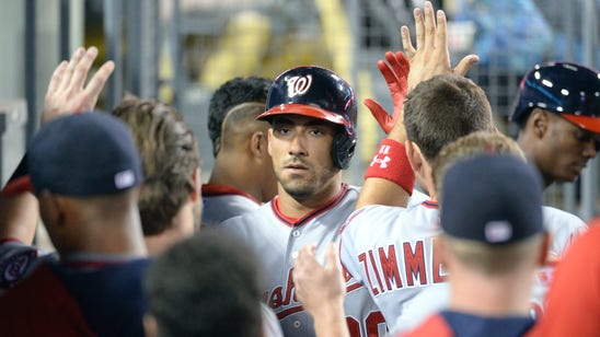 Desmond homers twice as Nats open trip with win at Dodgers