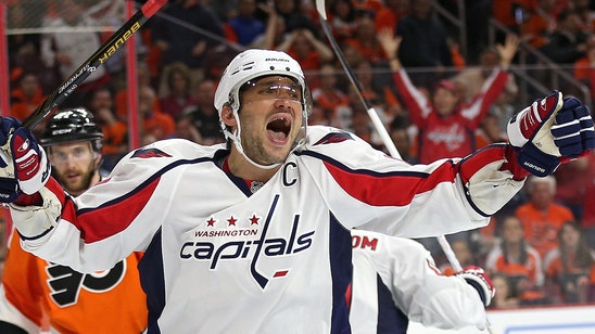 Alex Ovechkin looked like a hoops star in a charity basketball game