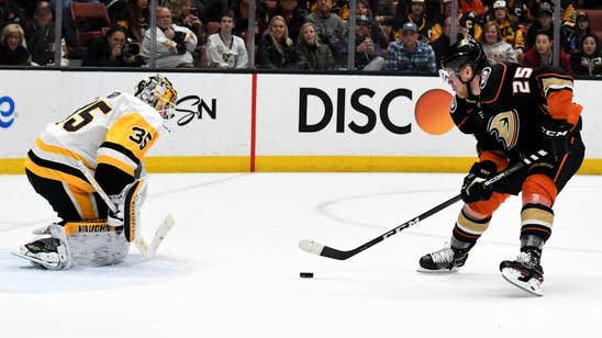 Ducks beat Penguins with 4-goal 2nd period