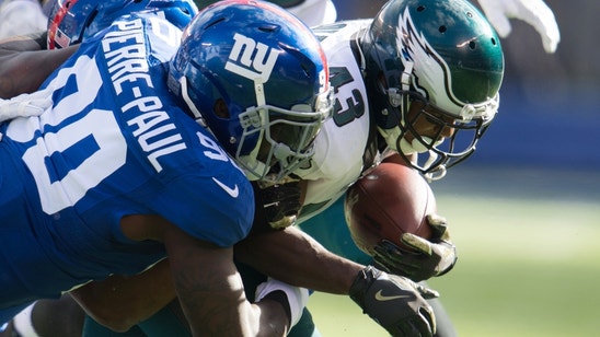 Jason Pierre-Paul, Giants Block Eagles Field Goal (Video)